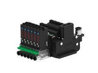 Eżektor COMPACT10E, dod. wys.przepływ podc., wyświetlacz, 6 kanałów, (C10E.T.BA.6.6.8.EO.CC) (9956811) - Piab