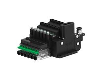 Eżektor COMPACT10E, dod. wys.przepływ podc., 6 kanałów, (C10E.T.BX.6.6.6.EO.CC) (9956597) - Piab