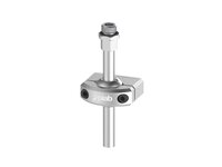 Element montażowy FSCM, złącze UNI, drążek 1/4", L=125 mm, gwint dolny G1/8" wew. dla odł. drążka, gwint górny G3/8" zew. (FSCM.U.14.125.G18FDR.G38M) (9938164) - Piab