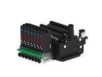 Eżektor COMPACT10E, dod. wys.przepływ podc., wyświetlacz, 7 kanałów, (C10E.T.BB.4.7.8.EP.CC) (9956511) - Piab