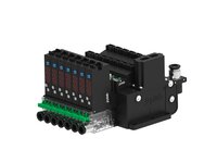 Eżektor COMPACT10E, dod. wys.przepływ podc., wyświetlacz, 7 kanałów, (C10E.T.BA.6.7.6.EO.CC) (9955910) - Piab