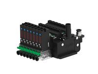 Eżektor COMPACT10E, dod. wys.przepływ podc., wyświetlacz, 7 kanałów, (C10E.T.BA.6.7.6.EP.CC) (9967838) - Piab