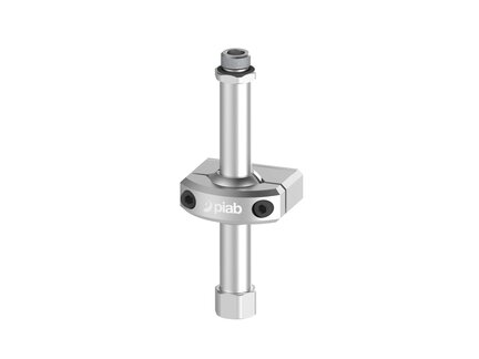Element montażowy FSCM, złącze UNI, drążek 18 mm, L=140 mm, gwint dolny G3/8" wew., gwint górny G3/8" zew. (FSCM.U.18.140.G38F.G38M) (9942043) - Piab