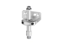 Element montażowy FSCM, profil montażowy 2x8/10,5 mm, drążek 18 mm, L=110 mm, gwint dolny NPT 3/8" zew., gwint górny G3/8" zew. (FSCM.P.18.110.NT38M.G38M) (9954520) - Piab