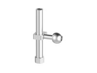 Element montażowy FSCM, złącze kulowe, drążek 18 mm, L=140 mm, gwint dolny G3/8" wew., gwint górny NPSF 1/4" wew. dla odł. drążka (FSCM.I.18.140.G38F.G14FDR) (9936232) - Piab