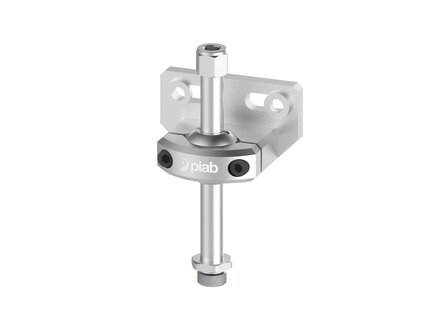 Element montażowy FSCM, profil montażowy 2x8/10,5 mm, drążek 1/4", L=125 mm, gwint dolny G3/8" zew., gwint górny NPSF 1/8" wew. (FSCM.P.14.125.G38M.NS18F) (9952401) - Piab