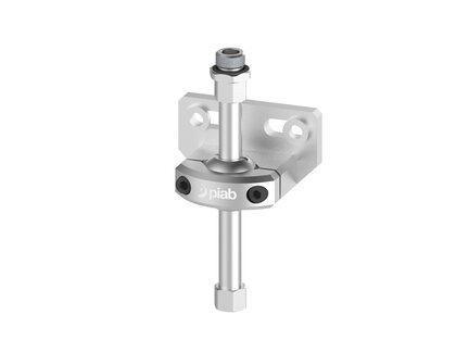 Element montażowy FSCM, profil montażowy 2x8/10,5 mm, drążek 1/4", L=125 mm, gwint dolny G1/4" wew., gwint górny G3/8" zew. (FSCM.P.14.125.G14F.G38M) (9947542) - Piab