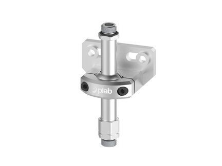 Element montażowy FSCM, profil montażowy 2x8/10,5 mm, drążek 18 mm, L=110 mm, gwint dolny G3/8" zew., gwint górny G3/8" zew. (FSCM.P.18.110.G38M.G38M) (9936645) - Piab
