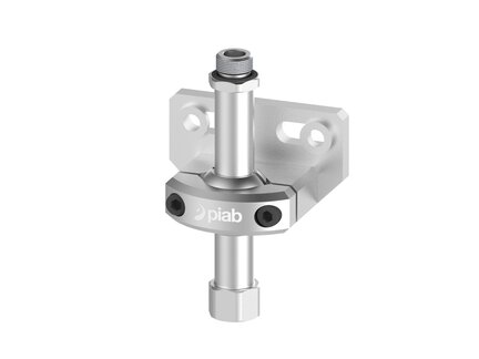 Element montażowy FSCM, profil montażowy 2x8/10,5 mm, drążek 18 mm, L=110 mm, gwint dolny G3/8" wew., gwint górny G3/8" zew. (FSCM.P.18.110.G38F.G38M) (9937124) - Piab