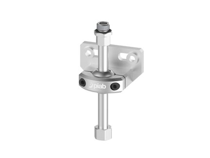 Element montażowy FSCM, profil montażowy 2x8/10,5 mm, drążek 1/4", L=125 mm, gwint dolny G3/8" wew., gwint górny G3/8" zew. (FSCM.P.14.125.G38F.G38M) (9946364) - Piab