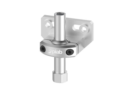 Element montażowy FSCM, profil montażowy 2x8/10,5 mm, drążek 18 mm, L=110 mm, gwint dolny G3/8" wew., gwint górny NPSF 1/4" wew. dla odł. drążka (FSCM.P.18.110.G38F.G14FDR) (9935327) - Piab