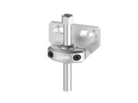 Element montażowy FSCM, profil montażowy 2x8/10,5 mm, drążek 1/4", L=125 mm, gwint dolny G1/8" wew. dla odł. drążka, gwint górny G1/4" wew. (FSCM.P.14.125.G18FDR.G14F) (9945502) - Piab