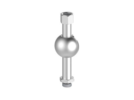 Element montażowy FSCM, bez sys. mont., drążek 1/4", L=95 mm, gwint dolny G1/4" zew., gwint górny G1/4" wew. (FSCM.X.14.95.G14M.G14F) (9940070) - Piab
