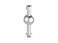 Element montażowy FSCM, bez sys. mont., drążek 1/4", L=95 mm, gwint dolny G1/4" zew., gwint górny G1/4" wew. (FSCM.X.14.95.G14M.G14F) (9940070) - Piab