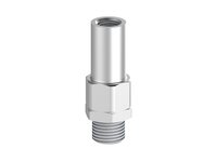 Element montażowy FSCM, bez sys. mont., drążek 18 mm, L=45 mm, gwint dolny NPT 3/8" zew., gwint górny NPSF 1/4" wew. dla odł. drążka (FSCM.X.18.45.NT38M.G14FDR) (9954463) - Piab