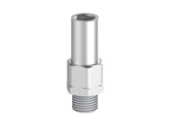 Element montażowy FSCM, bez sys. mont., drążek 18 mm, L=45 mm, gwint dolny NPT 3/8" zew., gwint górny NPSF 1/4" wew. dla odł. drążka (FSCM.X.18.45.NT38M.G14FDR) (9954463) - Piab