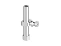 Element montażowy FSCM, kołek blok. 19 mm, drążek 18 mm, L=110 mm, gwint dolny G3/8" wew., gwint górny NPSF 1/4" wew. dla odł. drążka (FSCM.C.18.110.G38F.G14FDR) (9943999) - Piab