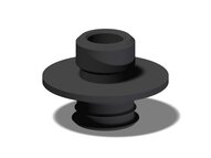 Korpus przysawki piGRIP, gwint niski G1/4" zew., filtr siatkowy (G.GL14M.01) (9902460) - Piab