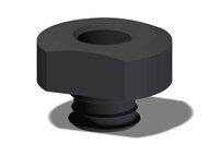 Korpus przysawki piGRIP, NPSF 1/4" wew., filtr siatkowy (G.NS14F.01) (9902480) - Piab