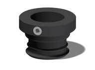 Korpus przysawki piGRIP, mocowanie na wcisk Ø11 mm., (G.PD11X.00) (0125931) - Piab