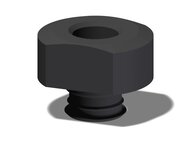 Korpus przysawki piGRIP, NPT 1/4" wew., filtr siatkowy (G.NT14F.01) (9902464) - Piab