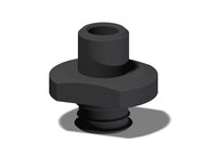 Korpus przysawki piGRIP, NPT 1/4" zew., filtr siatkowy (G.NT14M.01) (9902466) - Piab