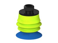 Przysawka piGRIP, warga do worków z pierśc. wzmac.Ø25 mm, Silikon 50°, 1 mieszek, podstawa typ 1, gwint niski G 1/8" zew., (G.BGI25S50.B1.S1.GL18M.00) (9915492) - Piab