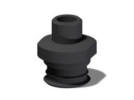 Korpus przysawki piGRIP, NPT 1/8" zew., filtr siatkowy (G.NT18M.01) (9902513) - Piab