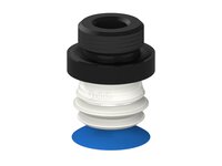 Przysawka piGRIP, warga do worków z pierśc. wzmac.Ø25 mm, Silikon 50°, 1 mieszek, podstawa typ 1, G1/2" zew.,, FDA (G.BGI25S50.B1.S1.G12M.00.FDA) (9915873) - Piab