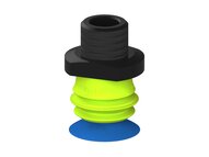 Przysawka piGRIP, warga do worków z pierśc. wzmac.Ø25 mm, Silikon 50°, 1 mieszek, podstawa typ 1, NPT 3/8" zew., (G.BGI25S50.B1.S1.NT38M.00) (9941189) - Piab