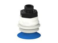 Przysawka piGRIP, warga do worków z pierśc. wzmac.Ø25 mm, Silikon 50°, 1 mieszek, podstawa typ 1, G1/8" zew., filtr siatkowy, FDA (G.BGI25S50.B1.S1.G18M.01.FDA) (9916895) - Piab