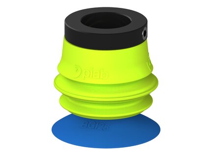 Przysawka piGRIP, warga do worków z pierśc. wzmac.Ø25 mm, Silikon 50°, 1 mieszek, podstawa typ 1, (G.BGI25S50.B1.S1.PD11X.00) (9956360) - Piab