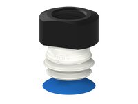 Przysawka piGRIP, warga do worków z pierśc. wzmac.Ø25 mm, Silikon 50°, 1 mieszek, podstawa typ 1, G3/8" wew.,, FDA (G.BGI25S50.B1.S1.G38F.00.FDA) (9918740) - Piab
