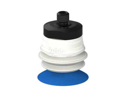 Przysawka piGRIP, warga do worków z pierśc. wzmac.Ø25 mm, Silikon 50°, 1 mieszek, podstawa typ 1, M6 zew.,, FDA (G.BGI25S50.B1.S1.MM6M.00.FDA) (9915001) - Piab
