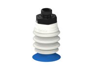 Przysawka piGRIP, warga do worków z pierśc. wzmac.Ø25 mm, Silikon 50°, 3 mieszki, podstawa typ 1, G1/8" zew.,, FDA (G.BGI25S50.B3.S1.G18M.00.FDA) (9914046) - Piab