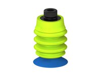 Przysawka piGRIP, warga do worków z pierśc. wzmac.Ø25 mm, Silikon 50°, 3 mieszki, podstawa typ 1, piSAVE 03/60 (G.BGI25S50.B3.S1.G18MR.13) (9936217) - Piab