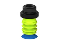 Przysawka piGRIP, warga do worków z pierśc. wzmac.Ø25 mm, Silikon 50°, 3 mieszki, podstawa typ 1, G1/2" zew., (G.BGI25S50.B3.S1.G12M.00) (9918055) - Piab