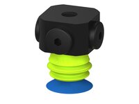 Przysawka piGRIP, warga do worków z pierśc. wzmac.Ø25 mm, Silikon 50°, 1 mieszek, podstawa typ 1, NPSF 5x1/8" wew., (G.BGI25S50.B1.S1.NS518F.00) (9920259) - Piab