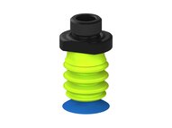 Przysawka piGRIP, warga do worków z pierśc. wzmac.Ø25 mm, Silikon 50°, 3 mieszki, podstawa typ 1, G3/8" zew., (G.BGI25S50.B3.S1.G38M.00) (9914045) - Piab