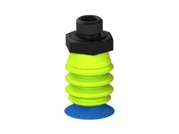 Przysawka piGRIP, warga do worków z pierśc. wzmac.Ø25 mm, Silikon 50°, 3 mieszki, podstawa typ 1, G1/4" zew., piSAVE 04/60 (G.BGI25S50.B3.S1.G14M.14) (9918850) - Piab