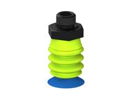 Przysawka piGRIP, warga do worków z pierśc. wzmac.Ø25 mm, Silikon 50°, 3 mieszki, podstawa typ 1, G1/4" zew., (G.BGI25S50.B3.S1.G14M.00) (9914047) - Piab