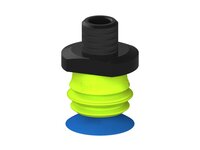 Przysawka piGRIP, warga do worków z pierśc. wzmac.Ø25 mm, Silikon 50°, 1 mieszek, podstawa typ 1, NPT 1/4" zew., filtr siatkowy (G.BGI25S50.B1.S1.NT14M.01) (9924414) - Piab