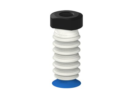 Przysawka piGRIP, warga do worków z pierśc. wzmac.Ø25 mm, Silikon 50°, 6 mieszków, (3+3), podstawa typ 1, G1/4" wew., piSAVE 05/60 (G.BGI25S50.B6.S1.G14F.15.FDA) (9940023) - Piab