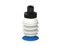 Przysawka piGRIP, warga do worków z pierśc. wzmac.Ø25 mm, Silikon 50°, 3 mieszki, podstawa typ 1, gwint M10 zew.,, FDA (G.BGI25S50.B3.S1.MM10M.00.FDA) (9919271) - Piab