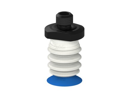 Przysawka piGRIP, warga do worków z pierśc. wzmac.Ø25 mm, Silikon 50°, 3 mieszki, podstawa typ 1, M12 zew.,, FDA (G.BGI25S50.B3.S1.MM12M.00.FDA) (9957586) - Piab
