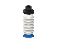 Przysawka piGRIP, warga do worków z pierśc. wzmac.Ø25 mm, Silikon 50°, 6 mieszków, (3+3), podstawa typ 1, G1/4" zew.,, FDA (G.BGI25S50.B6.S1.G14M.19.FDA) (9931741) - Piab
