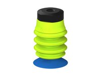 Przysawka piGRIP, warga do worków z pierśc. wzmac.Ø25 mm, Silikon 50°, 3 mieszki, podstawa typ 1, filtr siatkowy (G.BGI25S50.B3.S1.MM6F.01) (9918785) - Piab