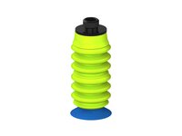 Przysawka piGRIP, warga do worków z pierśc. wzmac.Ø25 mm, Silikon 50°, 6 mieszków (3+3), podstawa typ 1, gwint niski G 1/8" zew., (G.BGI25S50.B6.S1.GL18M.00) (9923304) - Piab