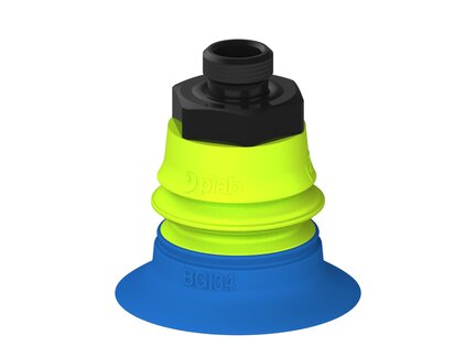 Przysawka piGRIP, warga do worków z pierśc. wzmac.Ø34 mm, 1 mieszek, podstawa typ 1, G1/8" zew., (G.BGI34-2S50.B1.S1.G18M.00) (9914102) - Piab