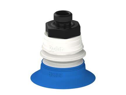 Przysawka piGRIP, warga do worków z pierśc. wzmac.Ø34 mm, 1 mieszek, podstawa typ 1, G1/8" zew.,, FDA (G.BGI34-2S50.B1.S1.G18M.00.FDA) (9914610) - Piab